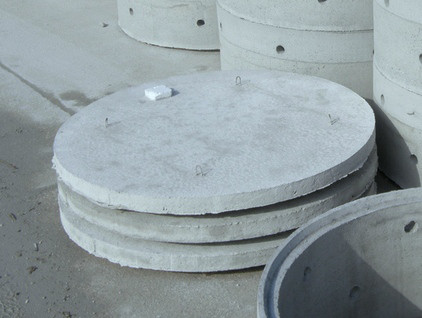 Люк каналізаційний ЛМ(А15), 1,5 тонни, армований бетон